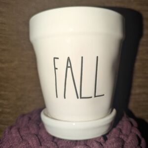 Small "Fall" Rae Dunn Planter